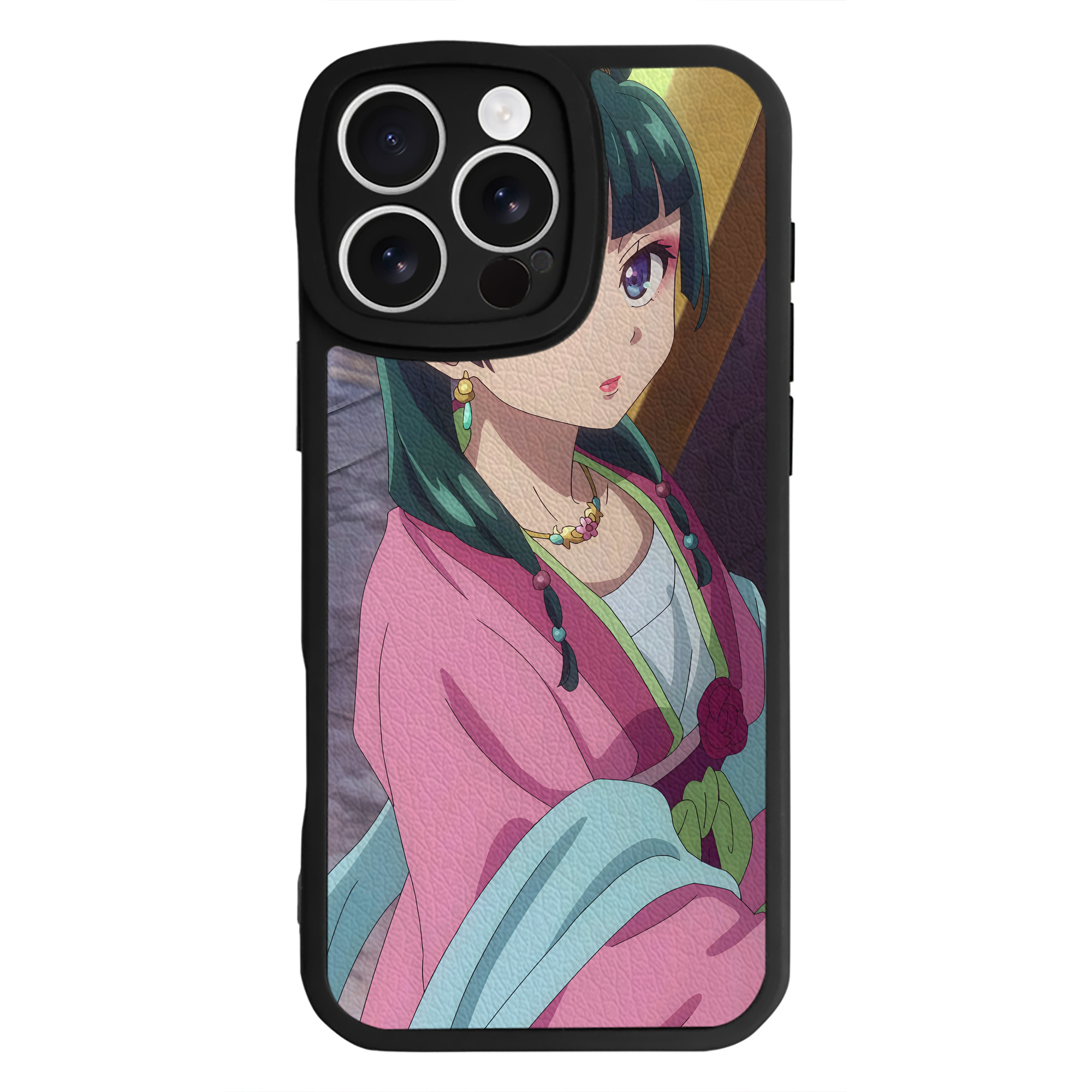 薬屋のひとりごと The Apothecary Diaries 【iPhone 16シリーズ対応】シリコンスマホケース（レザー調） 材質：シリコン